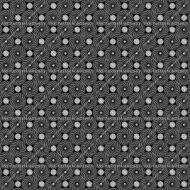 The image features a creative pattern of dark gray circles in various shapes and different shades of gray, along with light gray circles. This intricate design adds depth and visual interest, showcasing a diverse array of circular forms. Ideal for fabric patterns and surface pattern design, this pattern highlights the versatility and beauty of dark and light gray tones in pattern designs.