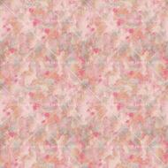A seamless pattern with pink and orange abstract shapes on a light pink background. The shapes are detailed and organic, with soft curves and fine lines. They are placed randomly on the fabric, but still create a sense of context and unity. The color range is limited to pink, orange and light pink, which gives a modern and playful look.